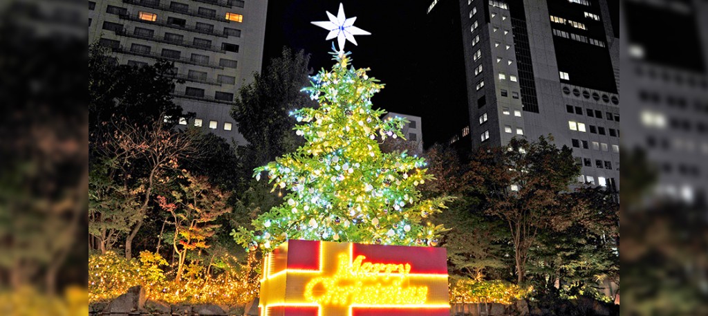 UMEDA SKY BUILDING Christmas 2022 ～Precious Time ひかりの森～　クリスマスツリー